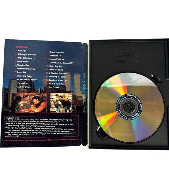 Jackie Chan Rumble In The Bronx DVD 1995 R Rated English Edition - Picture 3 of 7